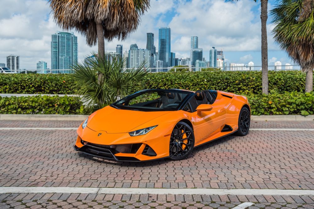 Lamborghini Hurucan Evo Spyder Orange