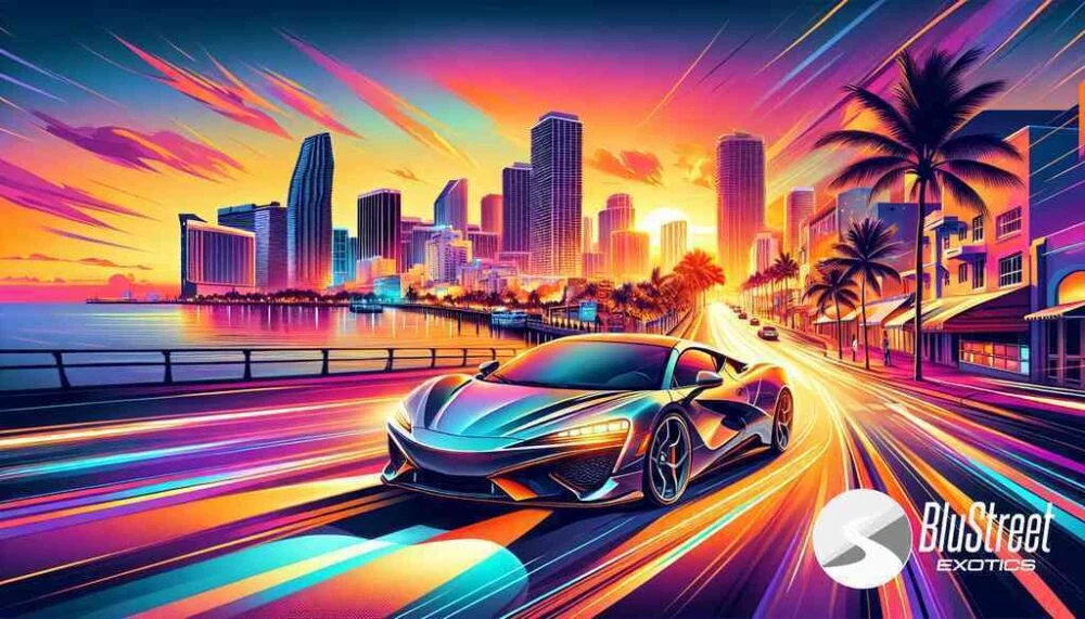 What Does Luxury Car Rental Mean at BluStreet Miami?