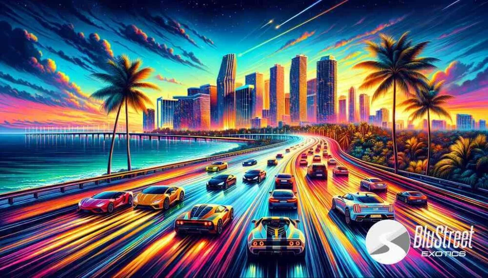 Top 5 Miami Exotic Drives with BluStreet Rentals