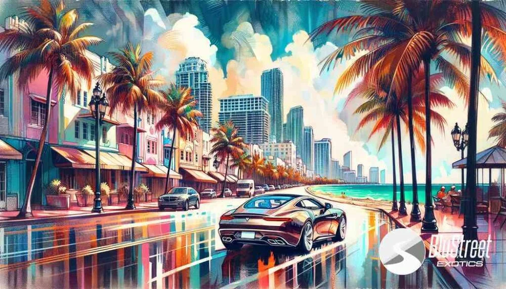 Exploring Hidden Luxury Car Routes in Miami