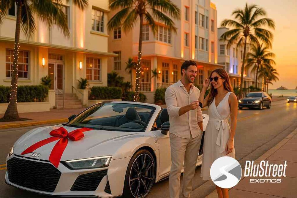 Miami's Holiday Drives with BluStreet Exotic Rentals
