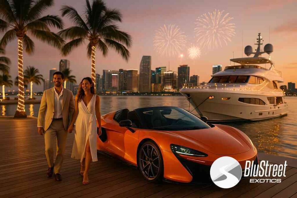 Navigate Miami's Holidays in BluStreet Exotic Cars