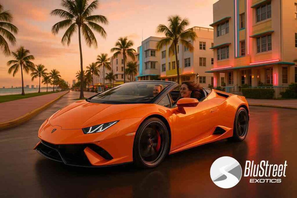 Top 5 Miami roads BluStreet Miami Exotic Car Rentals