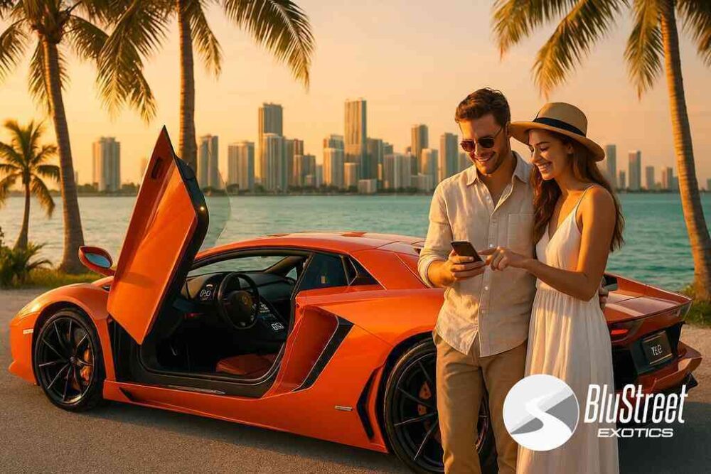 What is mileage policy at BluStreet Miami Exotic Car Rentals