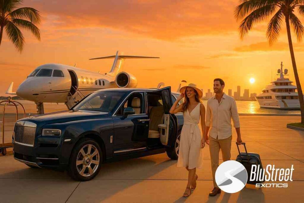 Chauffeur Guide via BluStreet Miami Exotic Car Rentals