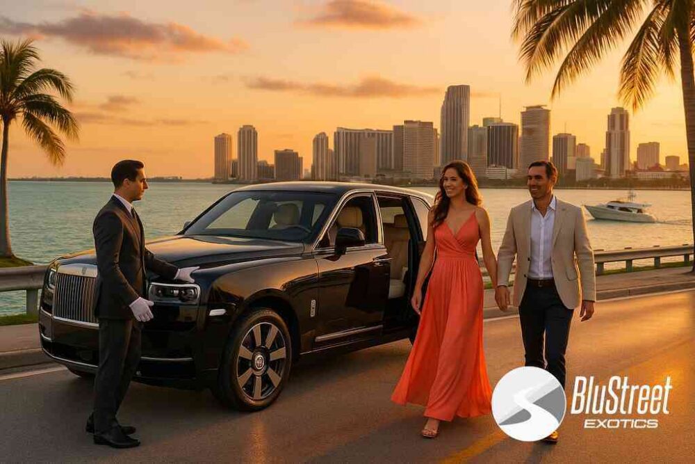 Chauffeur Guide via BluStreet Miami Exotic Car Rentals