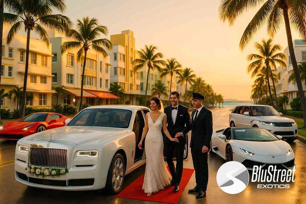 How BluStreet Miami curates wedding fleets beyond VIP dreams