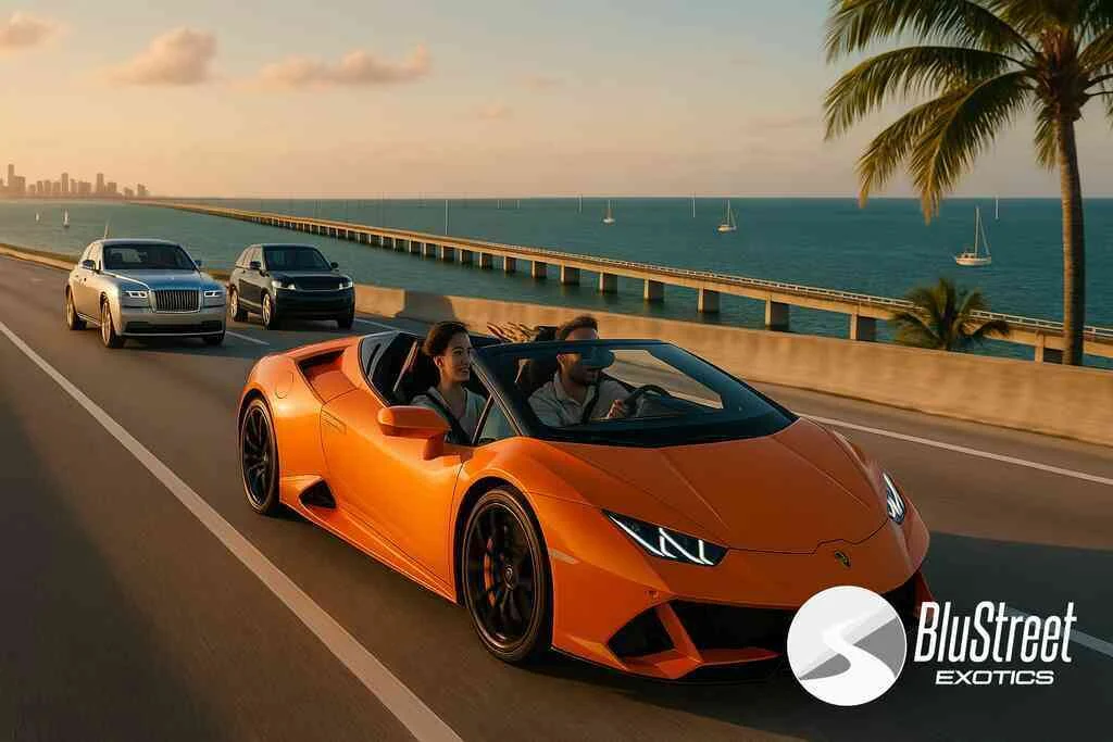 What is mileage stacking at BluStreet Miami Exotic Rentals