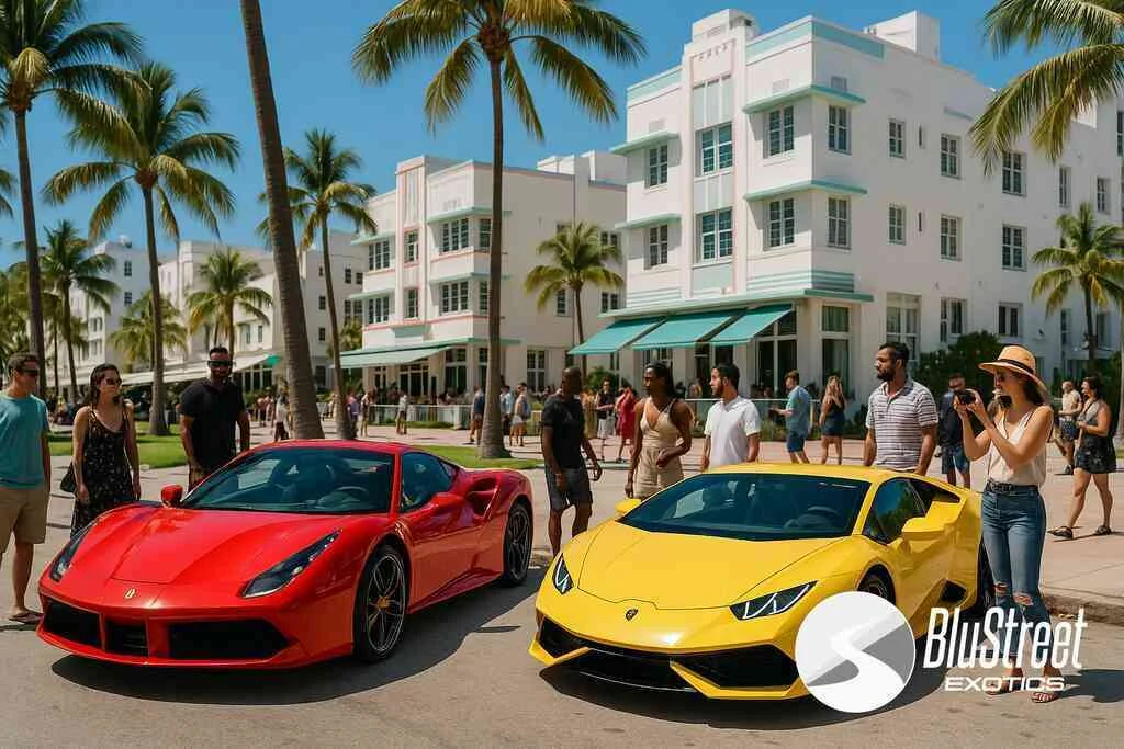Ferrari vs Lamborghini Rental Costs at BluStreet Miami 2026
