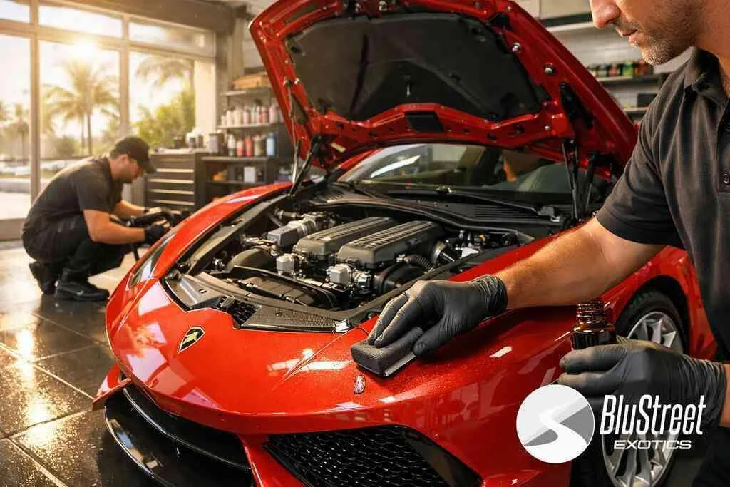 Supercar Maintenance Tips by BluStreet Miami for Spring 2026