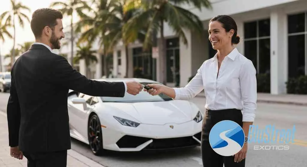 Managing security deposit exotic car expectations and exotic car insurance rental — BluStreet Miami Exotic Car Rentals