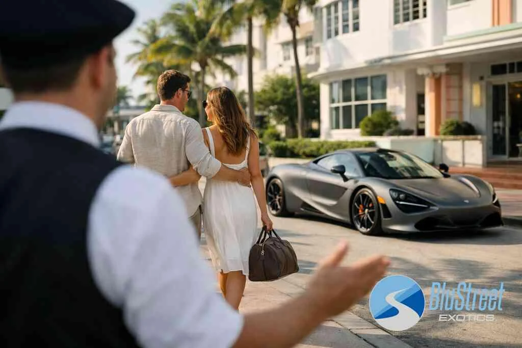 Why exotic car hourly rental can work for events, dinners, and short Miami Beach car rental plans — BluStreet Miami Exot