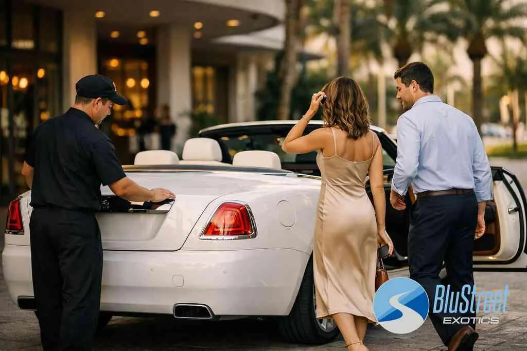 How the Lamborghini Huracan Spyder, Ferrari 488 Spider rental, and Corvette C8 Convertible compare on sound, visibility,