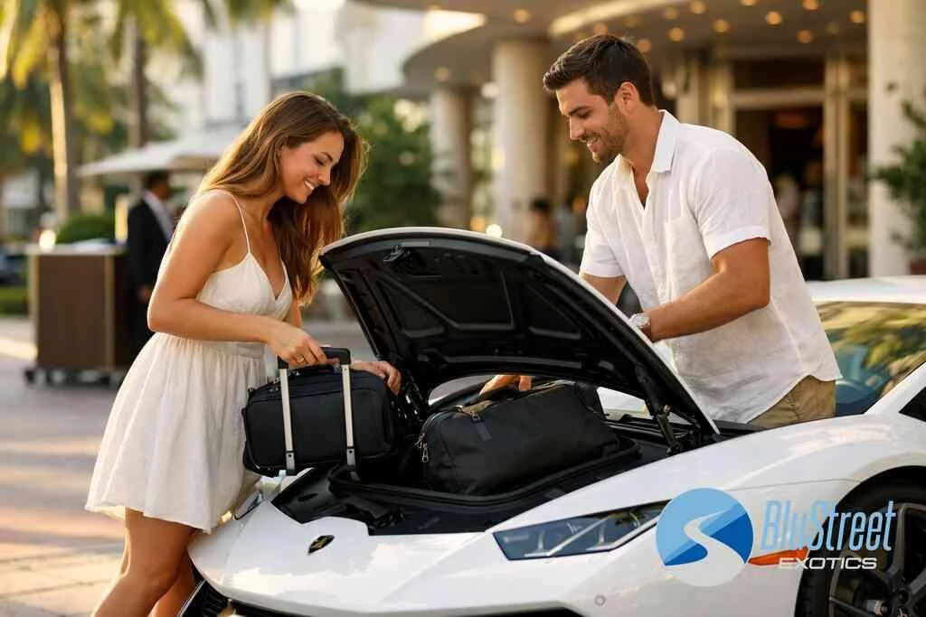 How airport pickup and delivery at MIA or FLL changes the experience for travelers and VIP exotic rental Miami clients —