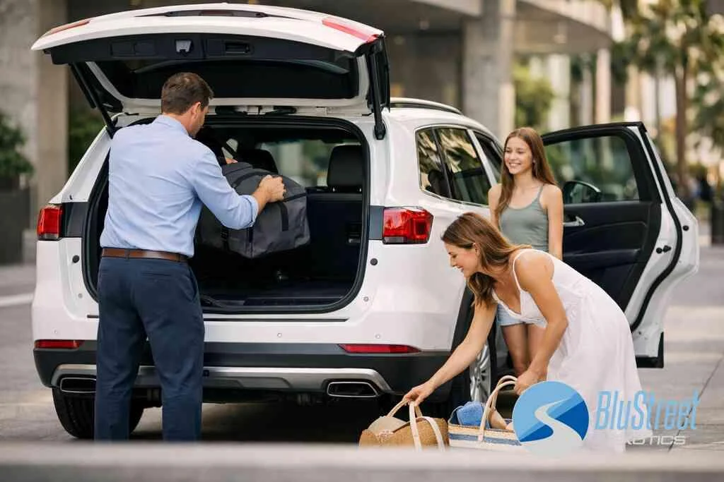 What to look for in passenger room, luggage space, and summer comfort before you reserve — BluStreet Miami Exotic Car Re