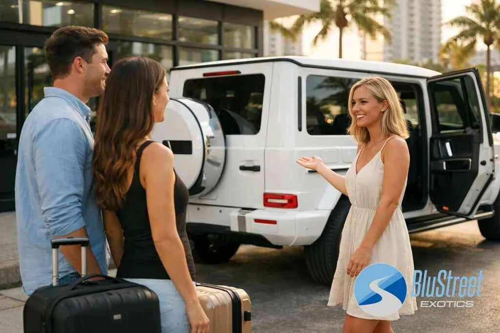 When a G Wagon beats a supercar for comfort, cargo room, and all-day use around South Florida — BluStreet Miami Exotic C