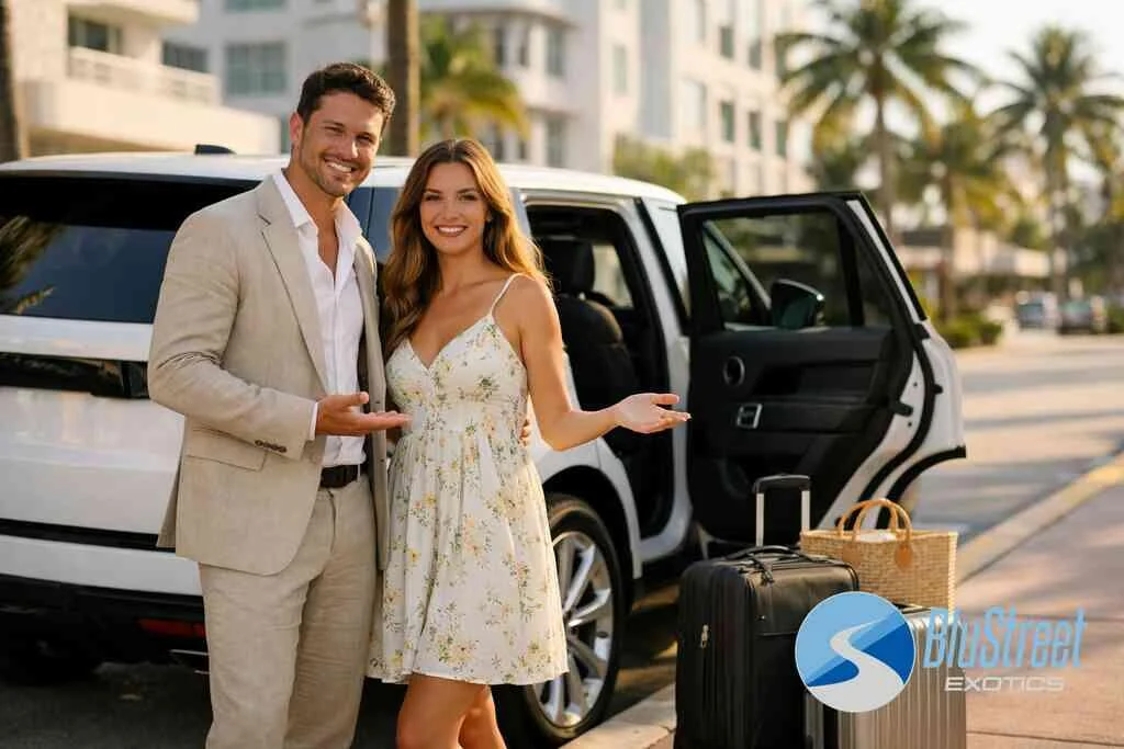 What actually changes when you book the SUV for the event not the image — BluStreet Miami Exotic Car Rentals